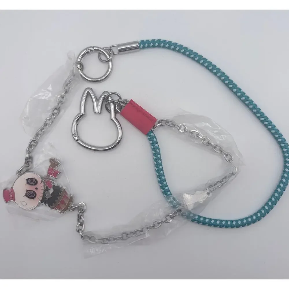 Labubu Lanyard/Wriststrap/Keyfob in Blue
